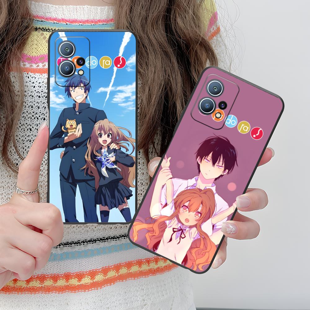 Anime Toradora Mobile Cell Phone Case for Huawei P60 P50 P40 P30 P20 P10 P9 P8 Pro Lite Plus Colorful Printing Cover Luxury