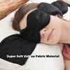 Weighted Sleep Mask for Deep Rest, Soft Eye Mask for Eye Strain Relief, Relaxing Sleep Eye Cover for Men Women Home Travel