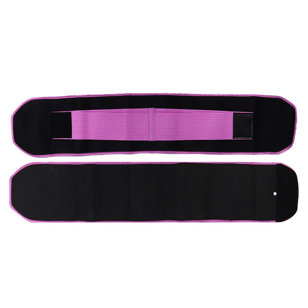 Waist Trainer Belt Multi Functional Elastic Weight Lifting Sweating Waist Protective Belt(L 23 x 117cm )