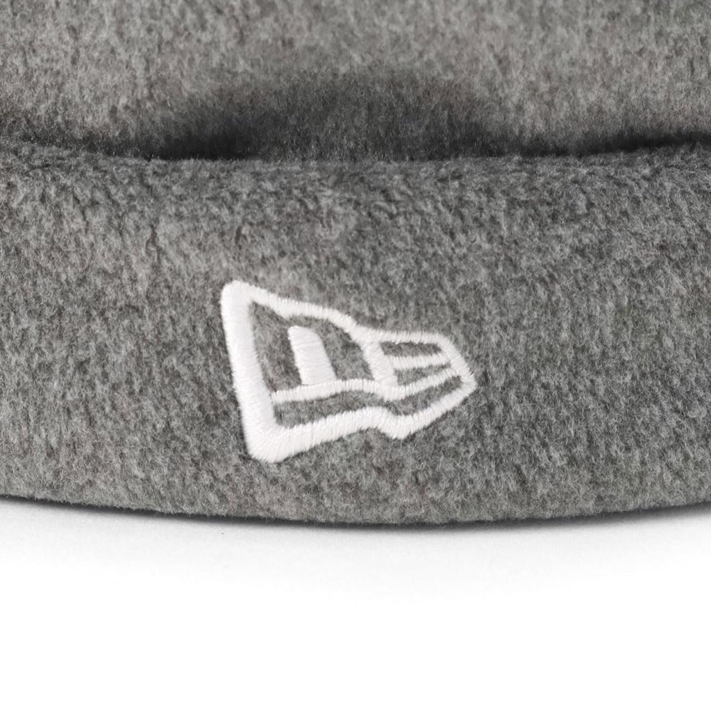 [New Era] FREE SHORT CUFF POLARTEC GRY Short Knit Hat, Polartec Grey