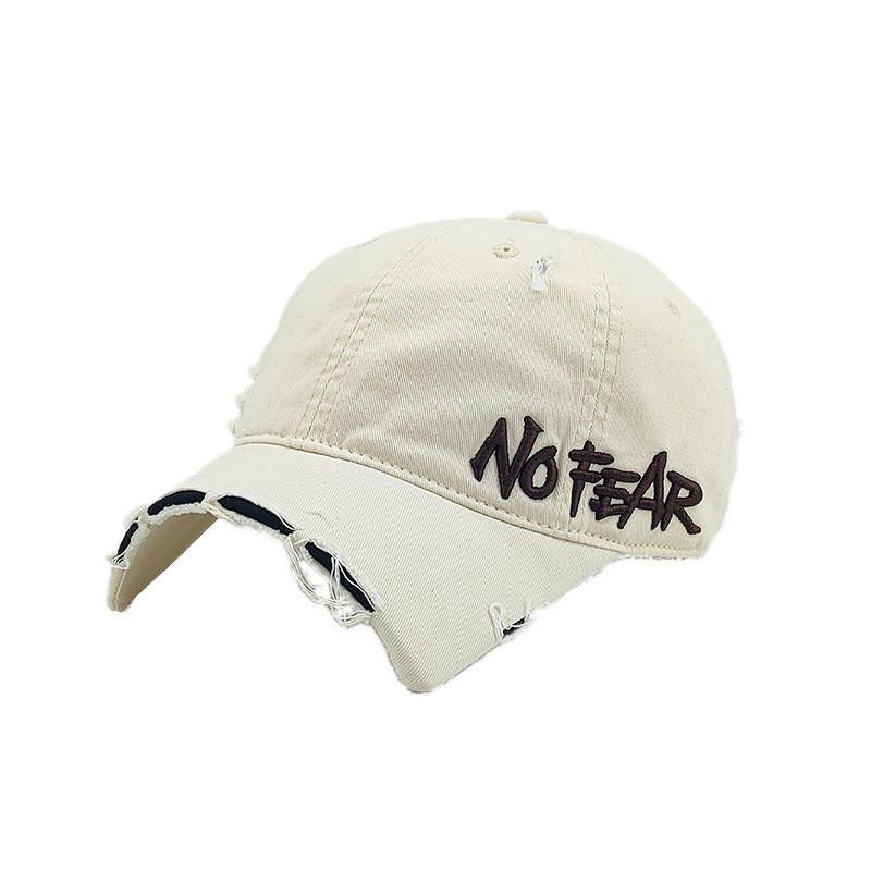 Baseball Cap With Embroidered Letters Adjustable Sunshade For Men And Women