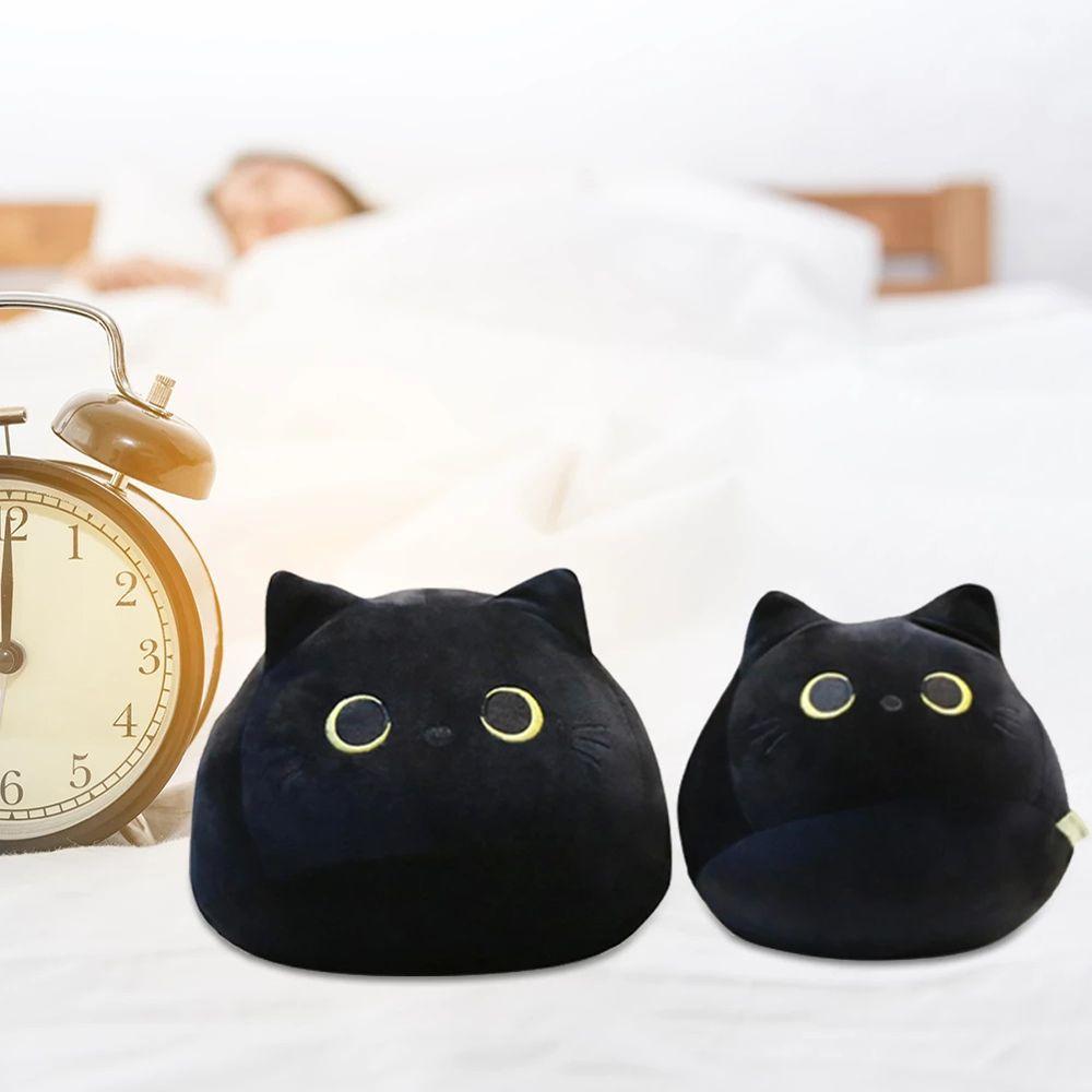 Soft Pillows Animal Cat Shaped Stuffed Toys Cat Plush Pillows Black Cat Plush Doll Cat Plush Toys