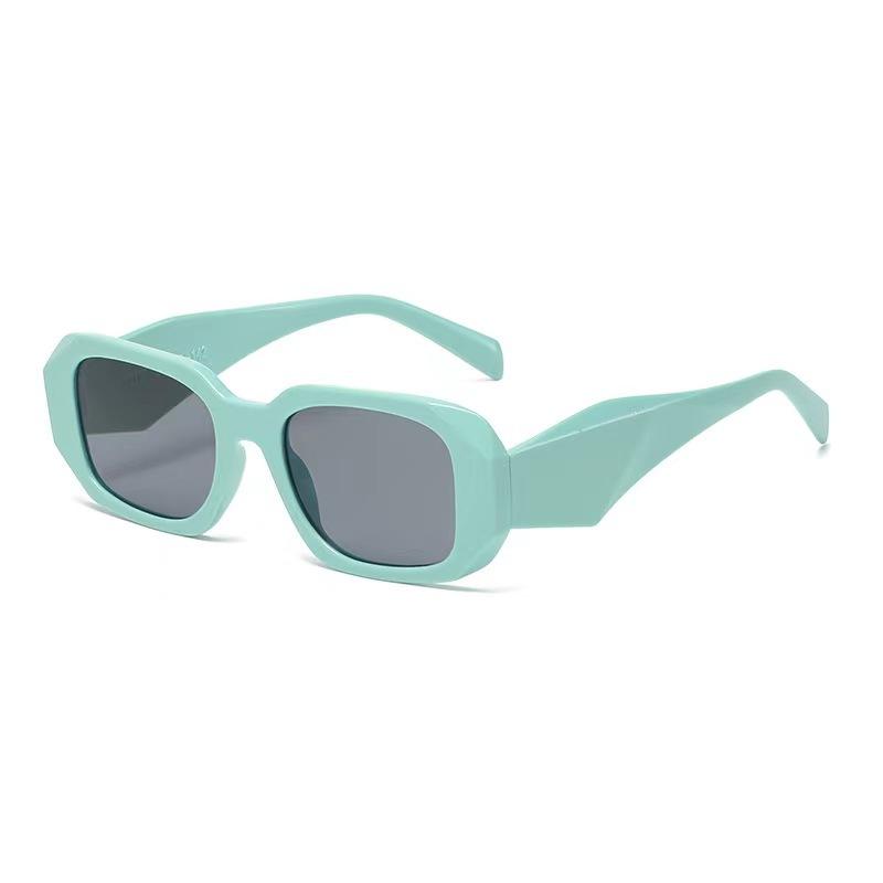 9 Farben Fashion Square Sonnenbrille Frau Marke Designer Persönlichkeit Unregelmäßige Vintage Sonnenbrille Weibliche Reise Retro