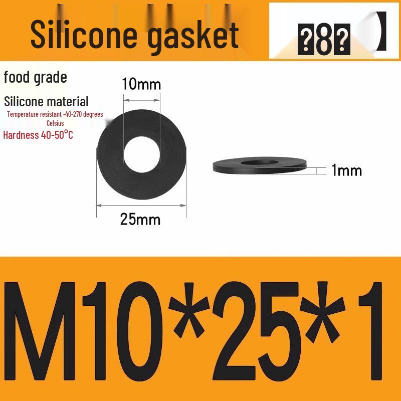 Silicone High-Temp Waterproof Gasket & Shock Absorbing Seal Pad