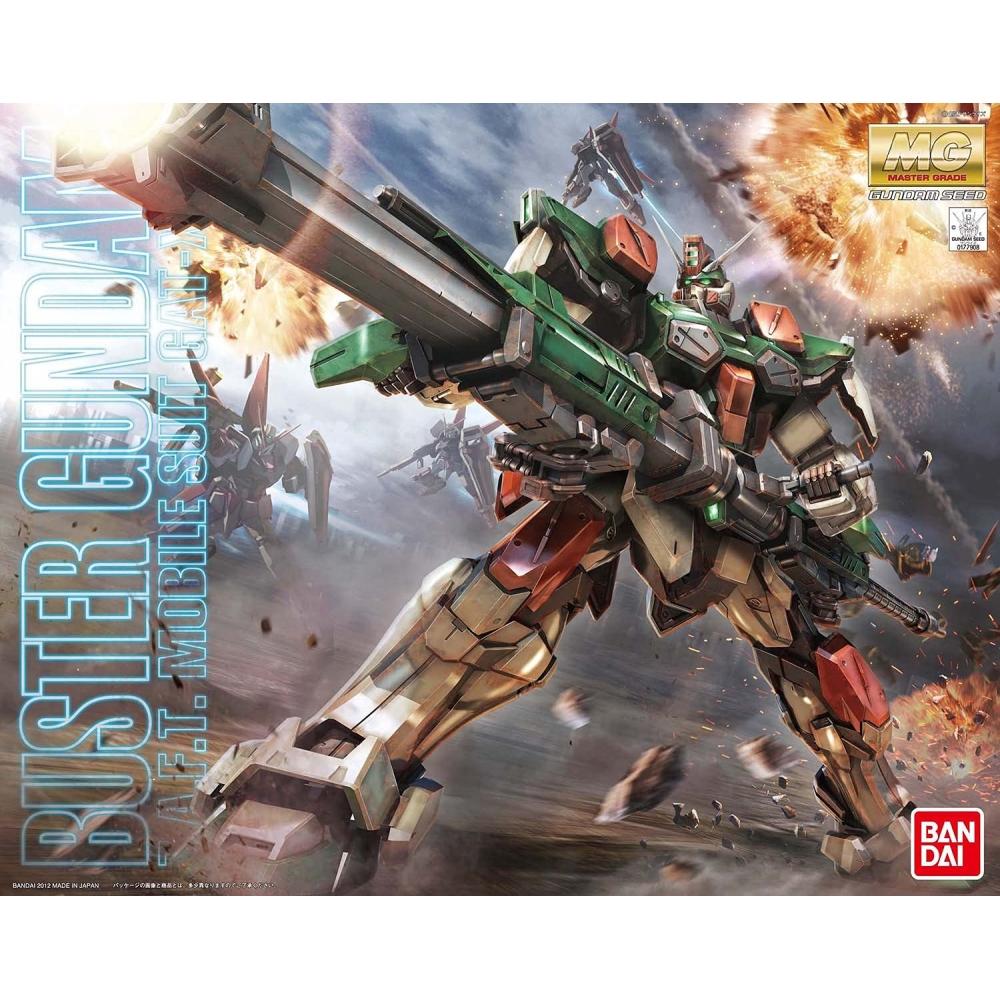 MG Mobile Suit Gundam SEED GAT-X103 Buster Gundam skala 1100 kolorowy plastikowy model
