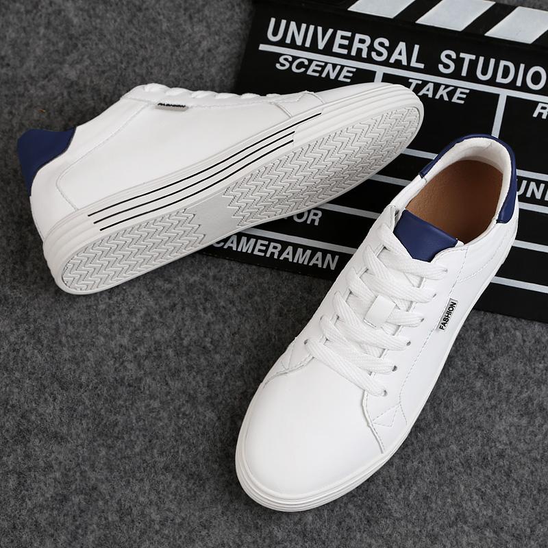 Fashion Genuine Leather Men's Sneakers Leisure Walk Casual Shoes Luxury Original Vulcanize Shoes for Men Versatile Skateboard Footwear