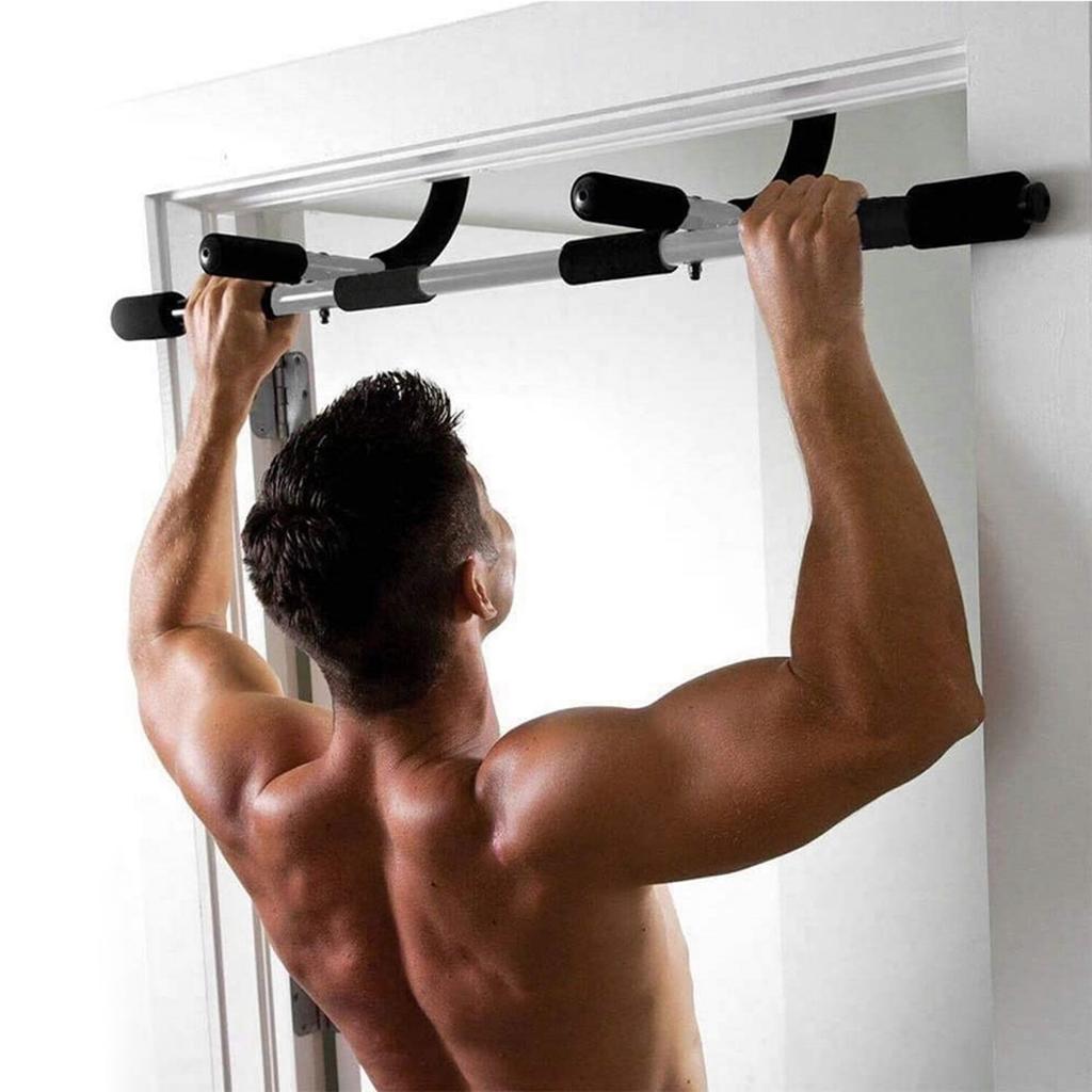 Indoor Door Pull Up Chin?Up Trainer Horizontal Bar Arm Training Exercise Fitness Equipment