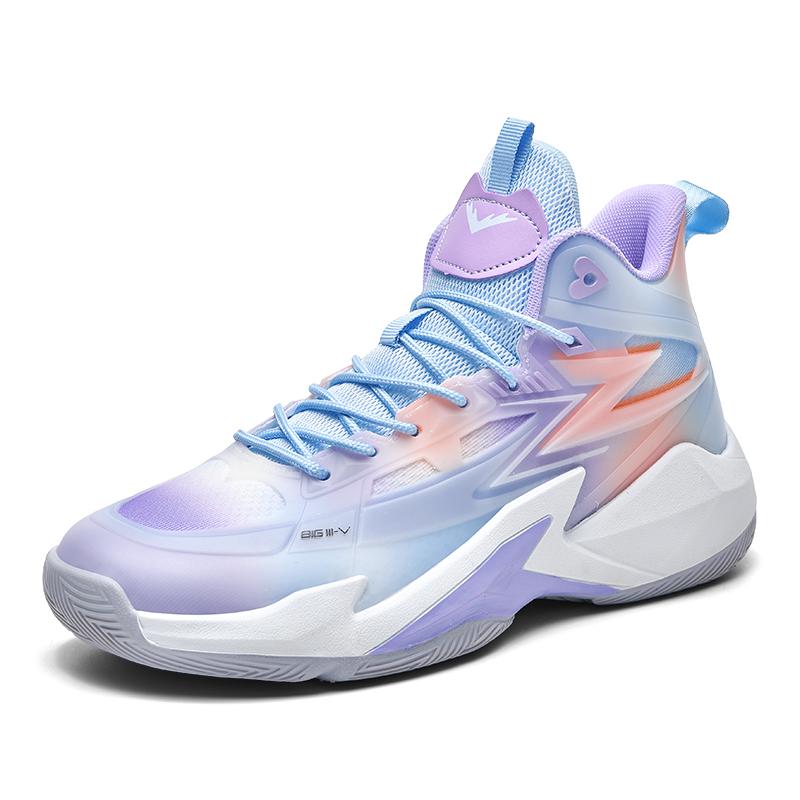 Mens Basketball Shoes Cushioning Professional Training Sports Shoes Thick Soled Comfortable Fashionable Sneakers for Men