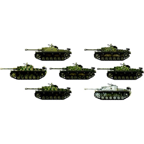 Das Werk 1/16 Scale German Sturmgesch?tz III Ausf. G Early Model with Winterketten Plastic Model Kit USCDW16003