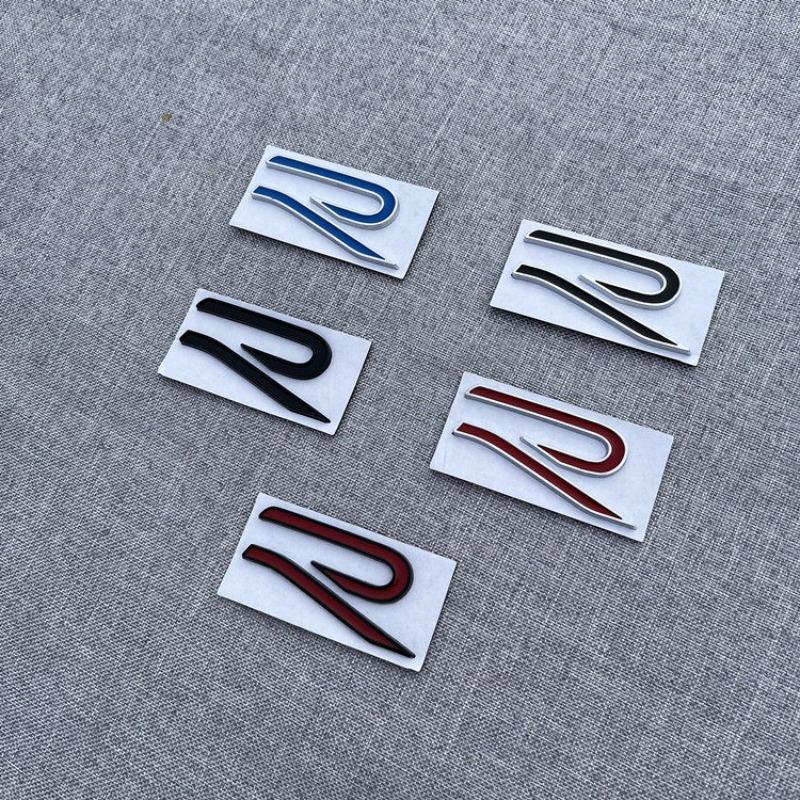 Applicable China Net R car logo car sticker new polo decoration