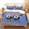 Heißer Verkauf Bettwäsche-Sets Fußball Heimtextilien Bett Bettdeckenbezug Bettwäsche-Set 3D Bettbezug Bequeme Bettwäsche Mikrofaser Bettdeckenbezug