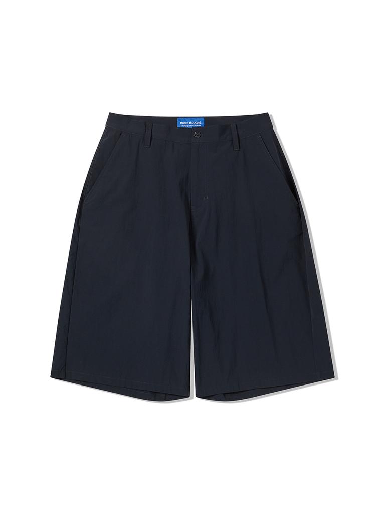 STREET STANDARD Nylon Bermuda Navy