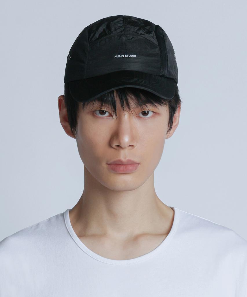 Nuateuseutyudio Wind Vent Zipper Running Ball Cap_3Colors