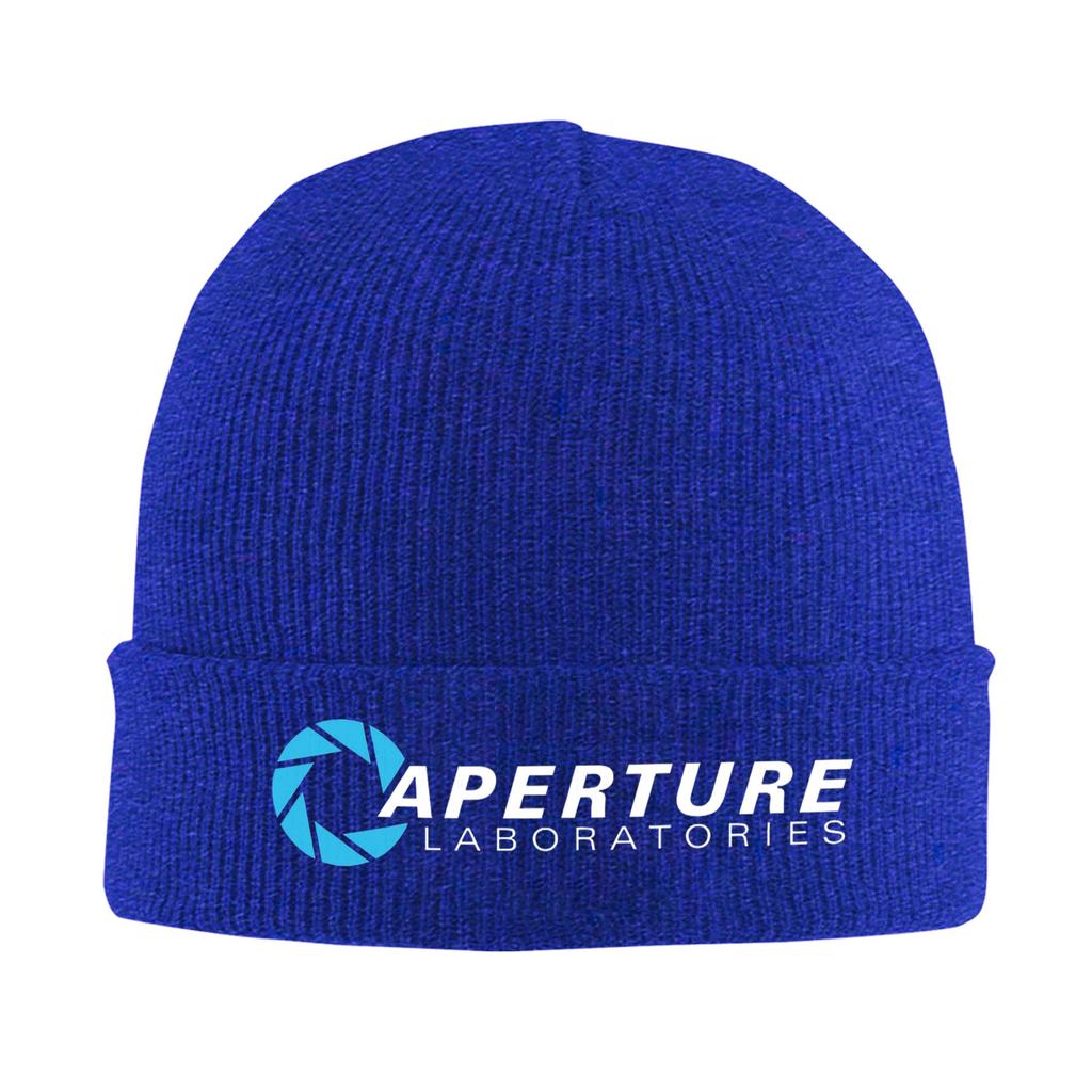 Aperture Science Laboratories  Portal Winter Skullies Beanies Hat Warm Autumn Knitted Hats Bonnet Caps for Women Men