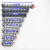 M8 M10 Pitch 1mm 2 3 4 5 6 7 8 10 Ways 4-12 Ports Zinc Alloy Resistance Oil Distributor Block Splitter Lubrication System