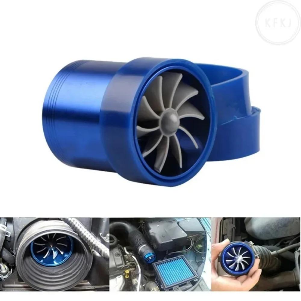 Power General Gas Fuel Saver for Vehicle Truck Parts Rubber Covers Car Vehicle Turbocharger Double Turbine Turbo Charger 1pcs