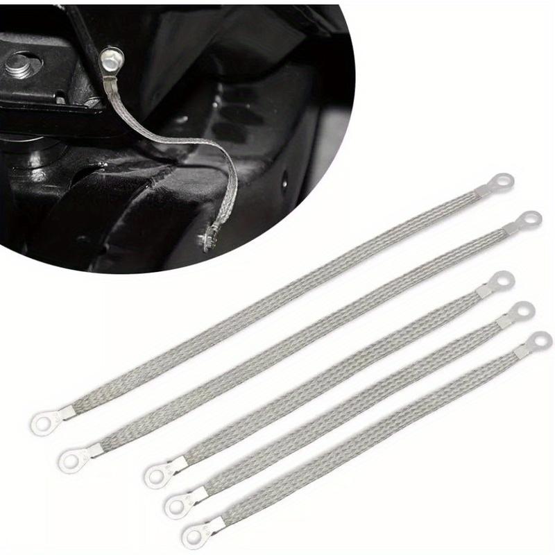 5x Engine Ground Strap Cable Copper Set For Car Truck Firewall Engine Body Frame