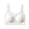 Sweet Vest Development Period, Printed Smooth Surface, Seamless, Comfortable and Unrestrained, Breathable Without Steel Ring Underwear Women