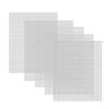 5pcs Mesh Net Car Easy To Install Repairing Silver