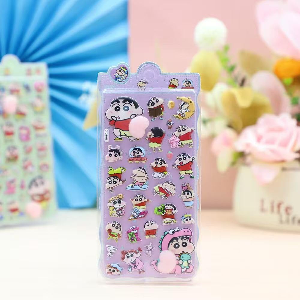 Set of 4 Honlackfu Squishy Butt and Squishy Stickers for Sticker Book and Adult Album Decor Stickers, 3D, Cute, Fluffy, Soft, Decoration, Kids, Girls,