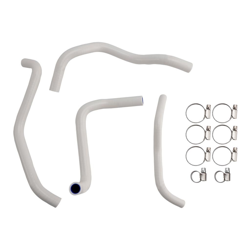 Silicone Radiator coolant Hose For Honda NX400 NX500 CB500 CB500F/X/R White