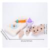 Reborn Pig Dolls Realistic Animals Toy Silicone Set Mini Piglet Figures 3 Person