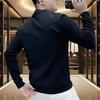 Men’s Stylish Horse Print Round Neck Sweatshirt – Versatile, High-Quality, Casual Long-Sleeve for Autumn/Winter.