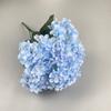 1PC 5-Head Artificial Flowers Silk Hydrangea Bridal Bouquet Real Touch Fake Flowers Home Party Wedding Decoration