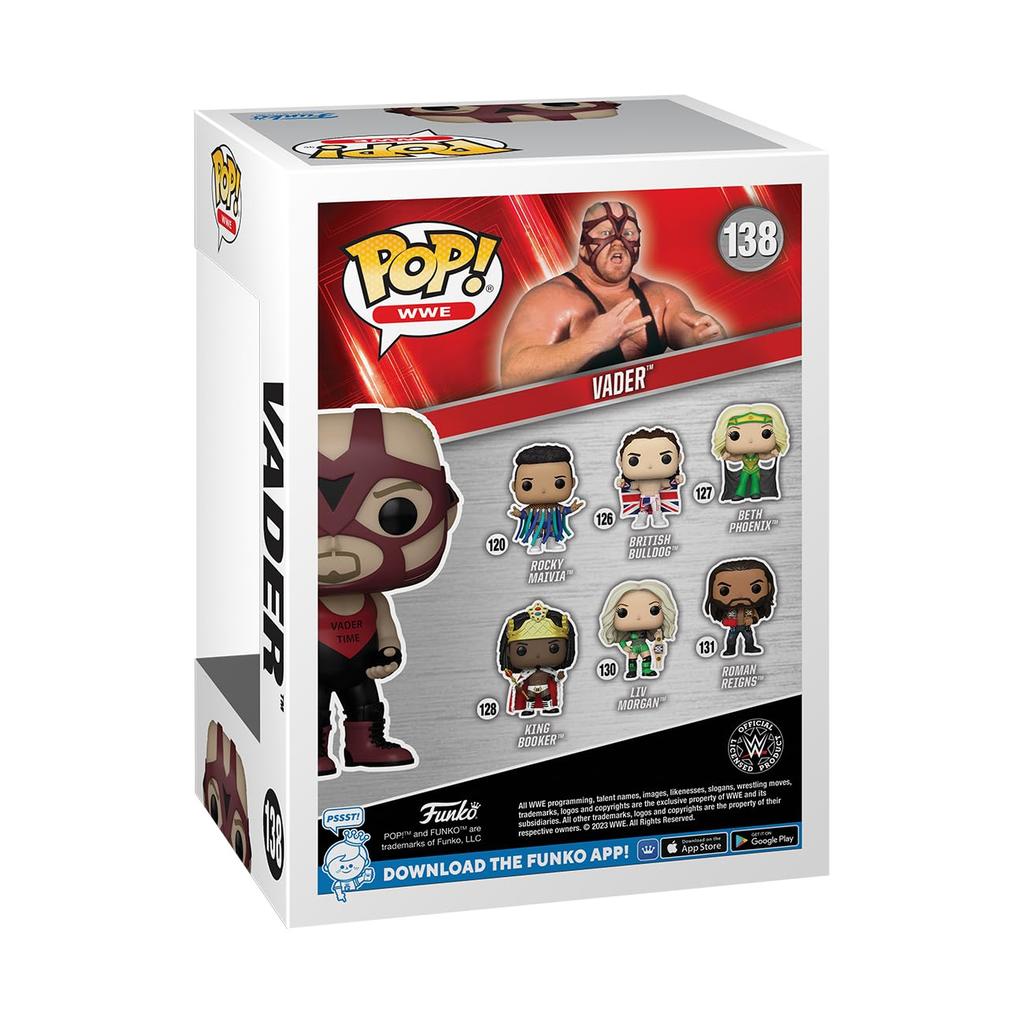 WWE Funko Pop Vader Figur