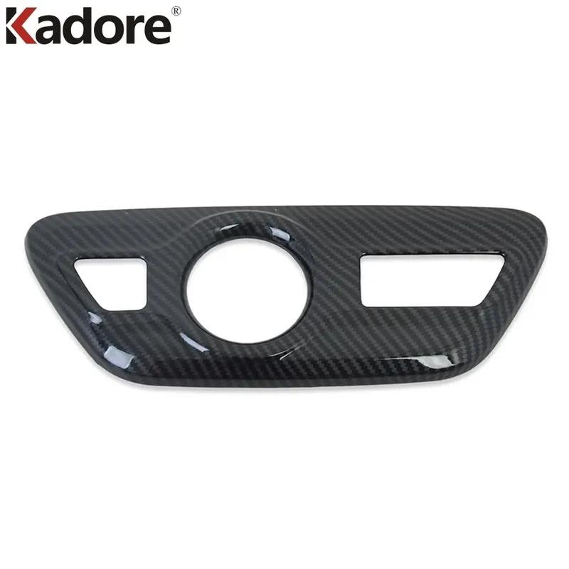 Car Center Console Gear Shift Box Panel Cover Trim For Toyota Prius   Hatchback Carbon Fiber Interior Accessories