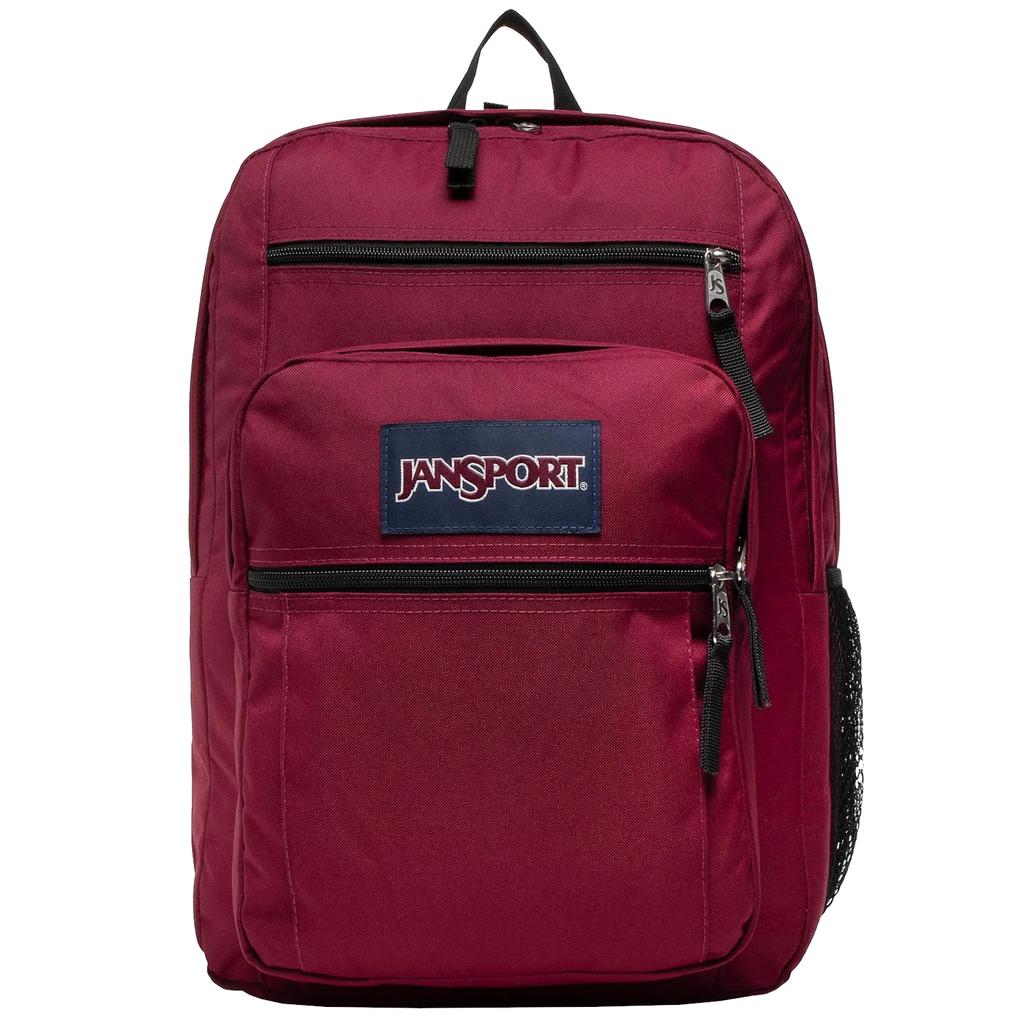 JanSport Big Student Backpack, Unisex burgundy Backpack