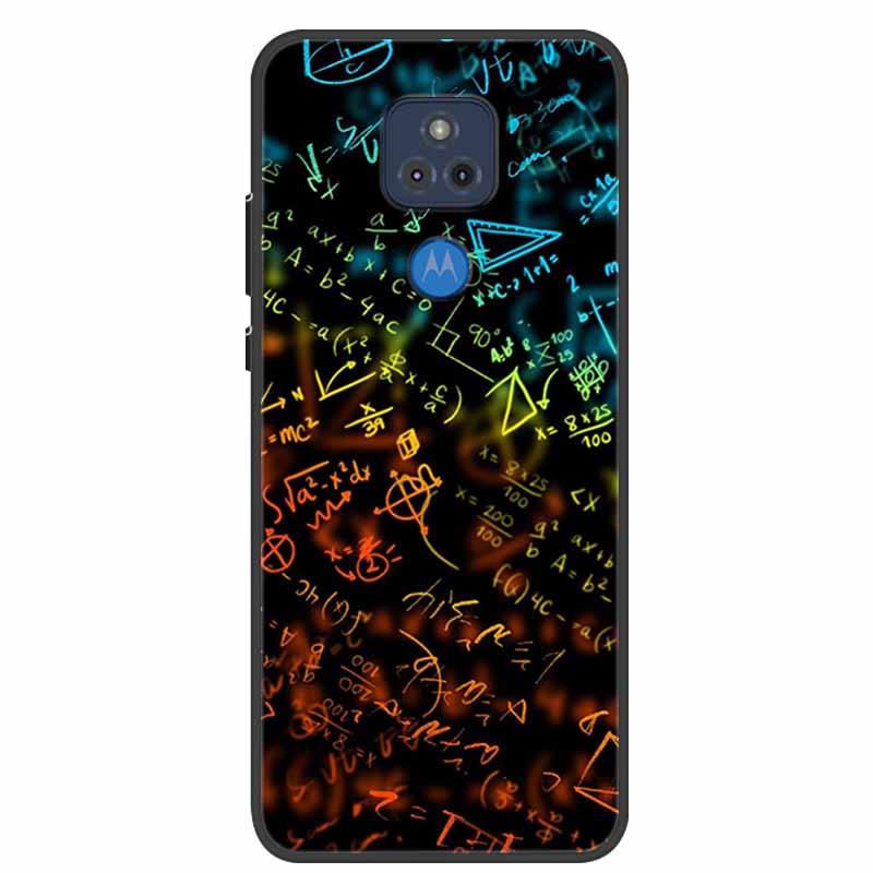 For Moto E7 Plus Case Bumper Silicone TPU Soft Phone Cover Case For Motorola E7 Plus Cartoon Funda E 7 Plus Shockproof Coque