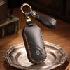 BMW Mini Genuine Leather Key Cover 2024 - Retro Cowhide Protective Sleeve