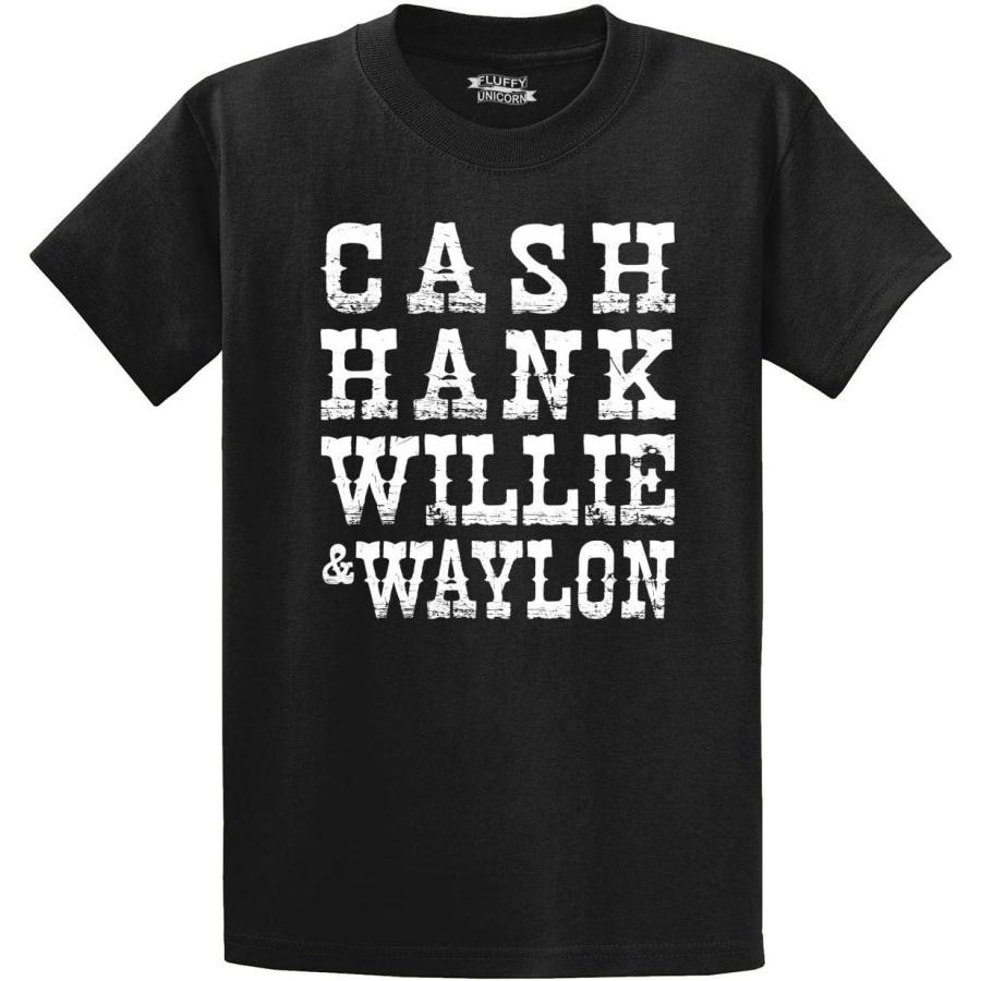 

Comical Shirt Men s Cash Hank Willie Waylon T-Shirt XXXXXL різнокольоровий