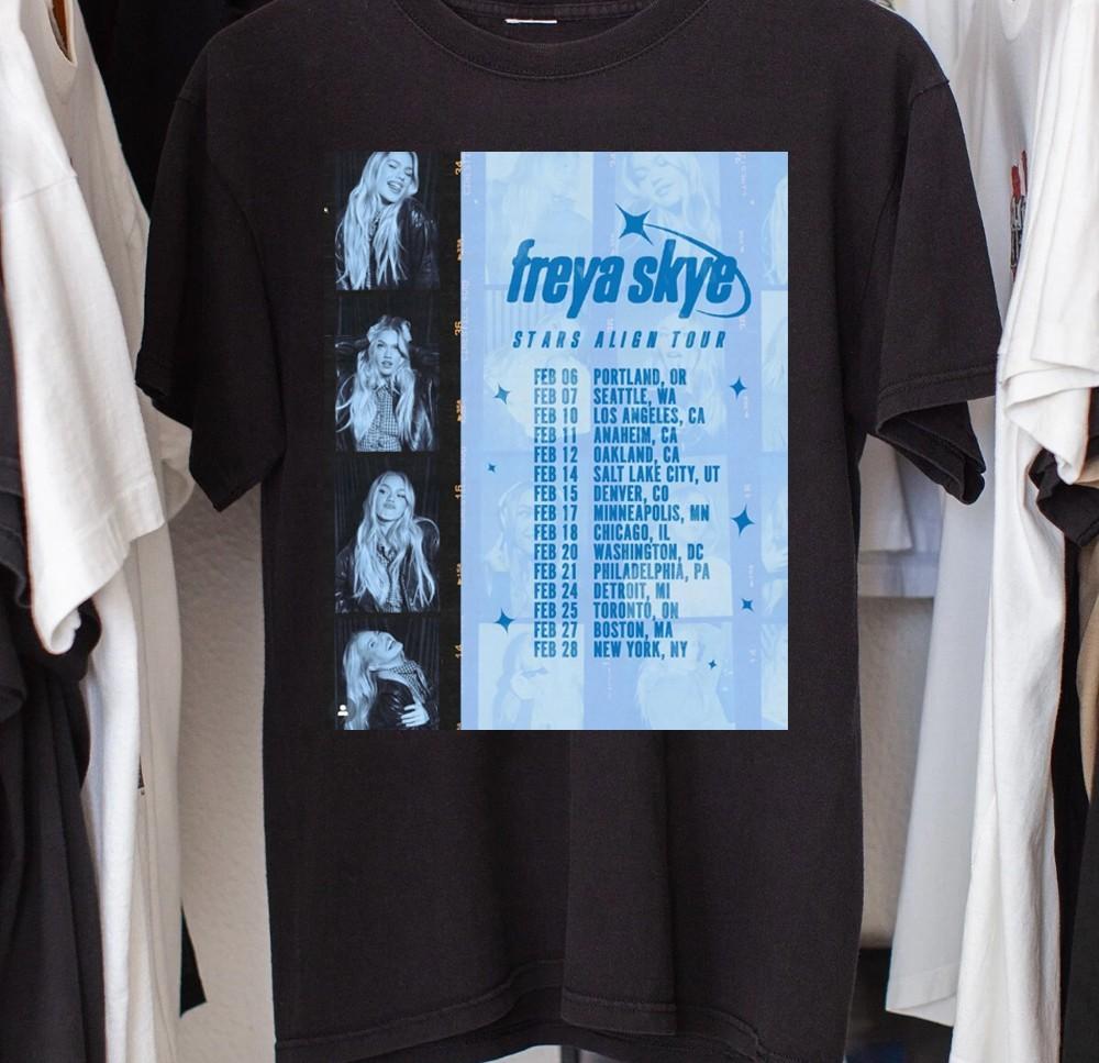 

Collection Freya Skye Tour 2026 Gift Funny All Size Tee C22.100 Unisex T-Shirt S