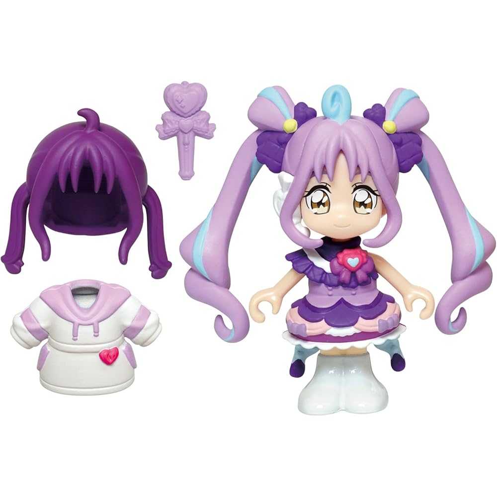

Bandai Cure Kyuun Kyuun Doll with Accessories for Idol Precure Series Kids Toy