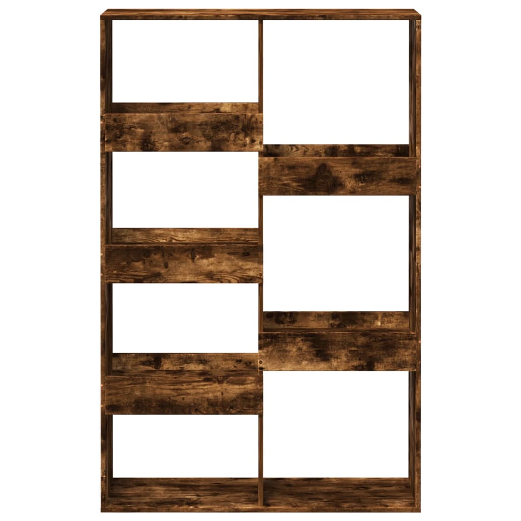 Room Divider Smoked Oak 100x33x155.5 cm Engineered Wood