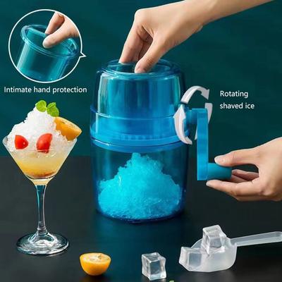 Haushalts Mini Einfacher Eisraspler Crusher Handgehalten Schnee Manuelle Eiszerkleinerungsmaschine Frittierte Eismaschine Küchenwerkzeug