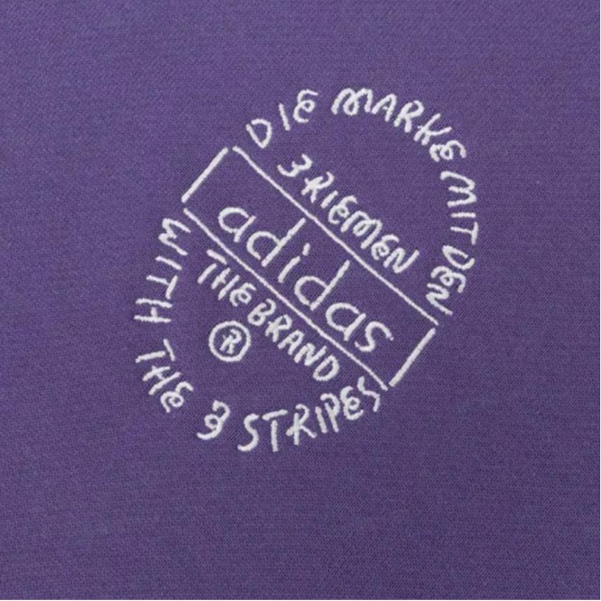 adidas Originals x Su Yiming Collaborative Sports Hoodie Unisex Purple