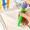 Student Prizes for Classroom 10 in 1 Cartoon Ballpoint Pen Multicolor Press Retractable Pens Back to School Supplies Kids Smooth Writing Stationery