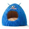 Dog Bed, Warm Covered Pet House, Removable and Cleanable, Indoor Comfort Green Monster 40x32cm