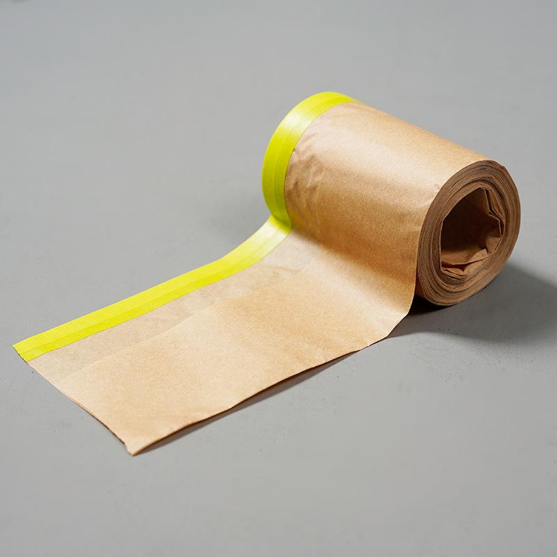 Leicht reißfeste staubdichte Kraftpapier-Abdeckfolie für Sprühfarbe und Möbel