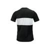 Nike Logo Bedrucktes Colorblock Lässiges Atmungsaktives Kurzarm T-Shirt Herren Tops Schwarz Weiß AJ9999-010