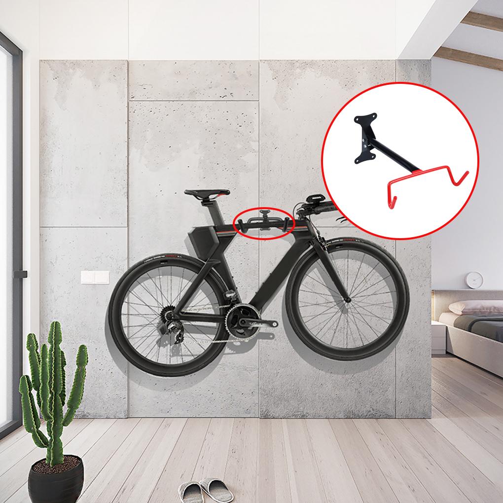 Mountain Bike Wall Mount Hook Hanger Anti-scratch Storage Holder Rack Organizer Indoor Vertical Bracket Garage Bicycles