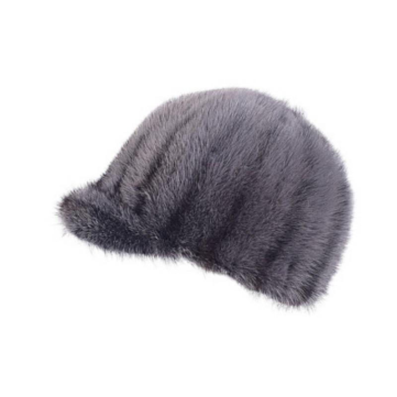 Mink hat mink hair winter fashion mink hat men and women versatile thickened warm knight hat tide