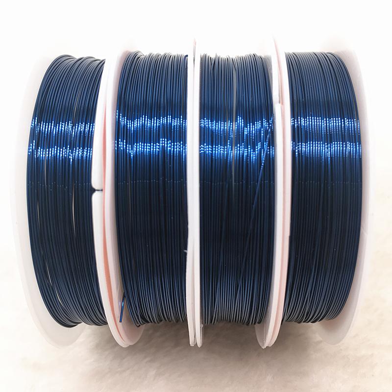 New 0.3/0.4mm Colorful Copper Wires Beading Wire for Jewelry Making DIY Handmade Accessories