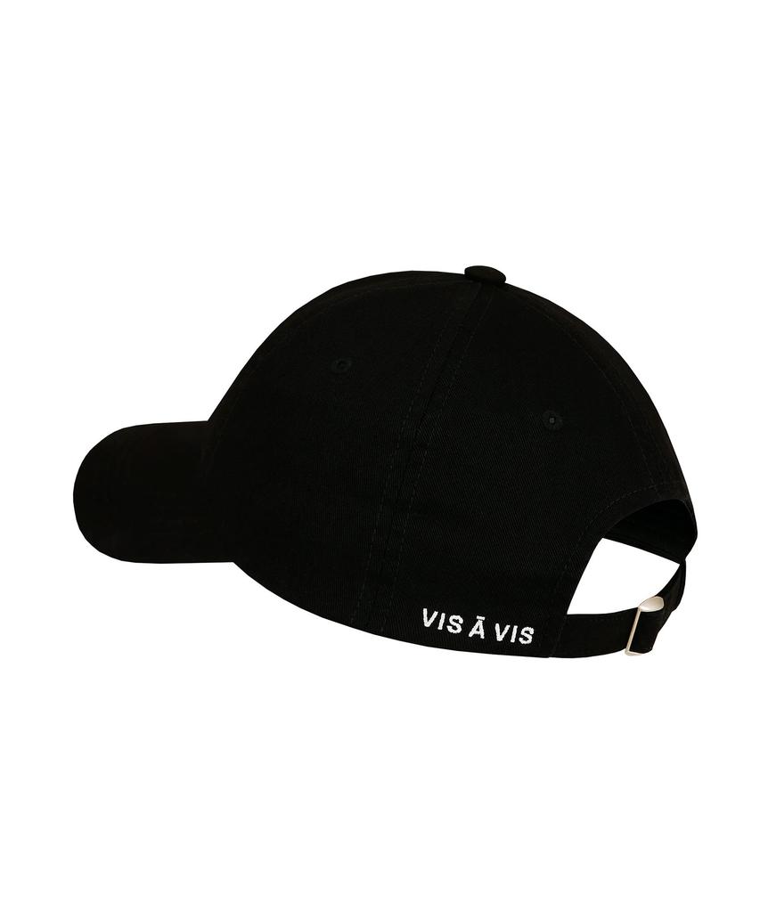 VIS A VIS V Line Logo Ballcap (Black)