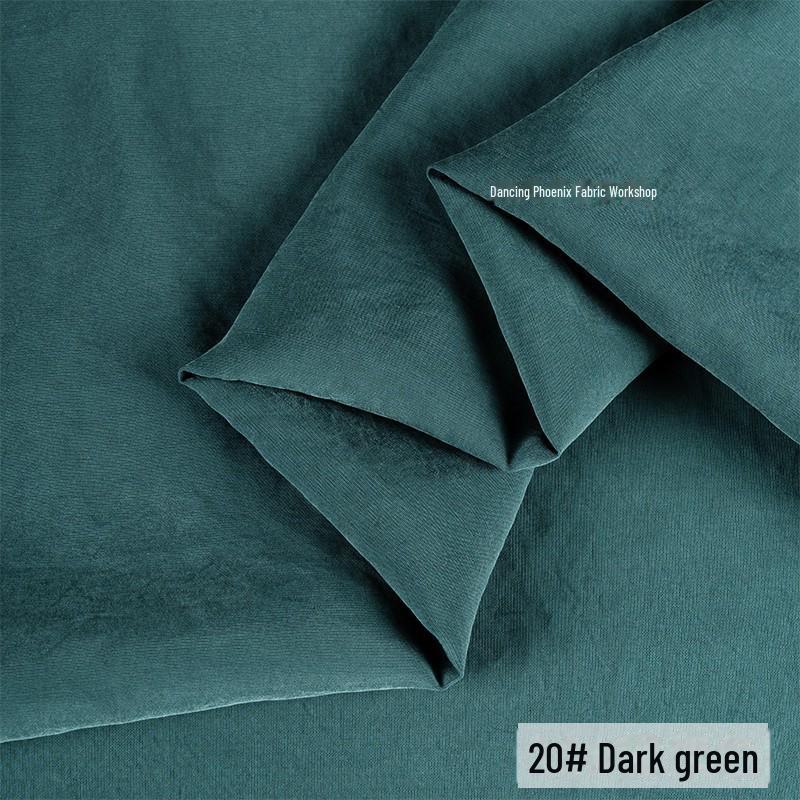 Retro Pískově Praná Matná Měděná Amoniaková Hedvábná Tkanina - Nepružný Mlhavě Mrazivý Materiál na Top/Sukni