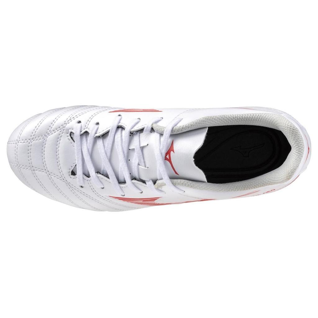 Mizuno Monarcida Neo 3 Ag Soccer Shoes Unisex Soccer Shoes White Red P1GA242660