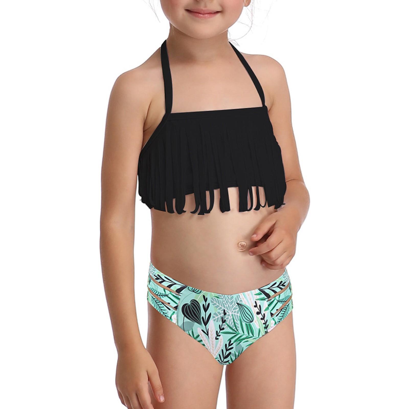 

Летний слитный купальник для девочек - Купальники 164 чёрный